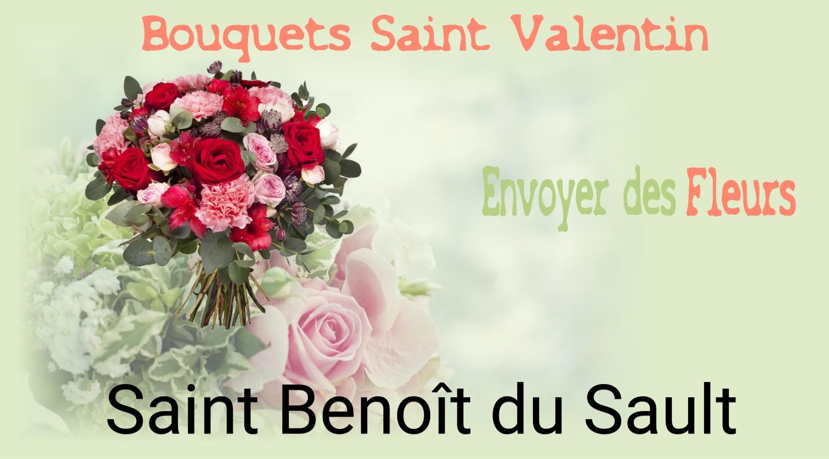 Roses de Saint-Valentin livrées à Saint-Benoît-du-Sault